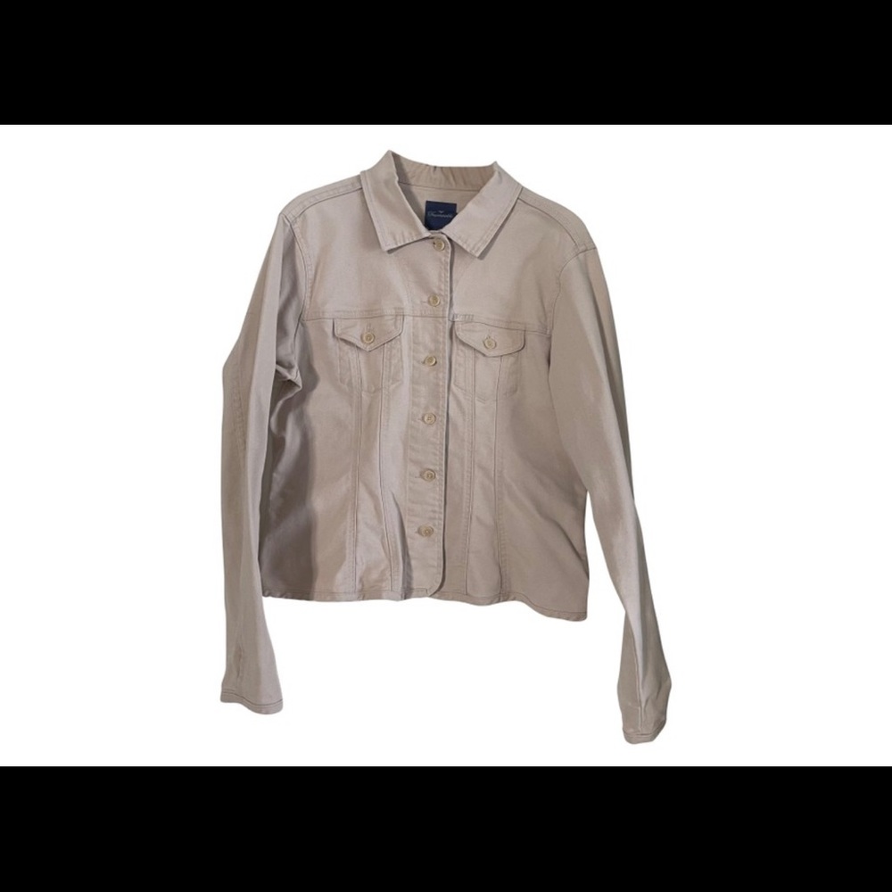 Façonnable
Pink Beige Cream Jacket. Size L